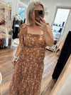 Ivy Romantic Midi Dress