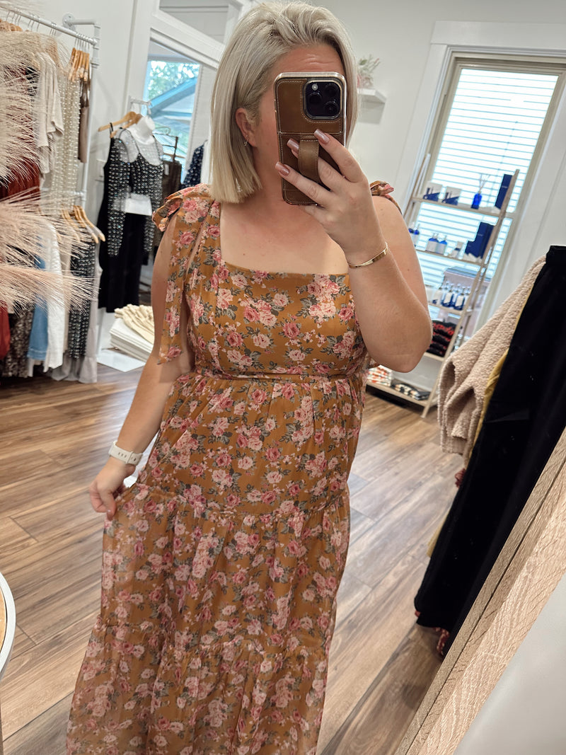 Ivy Romantic Midi Dress