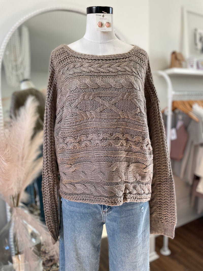 Boho Vibes Knit Sweater