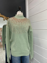 Rain Glitter On Me Sweater