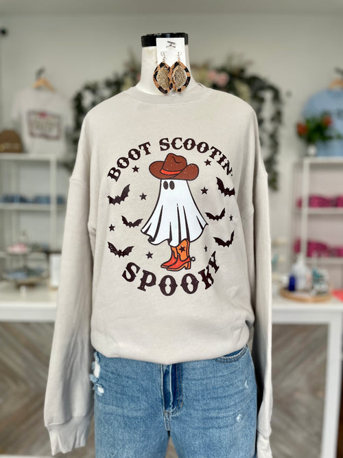 Boot Scootin' Spooky Crewneck
