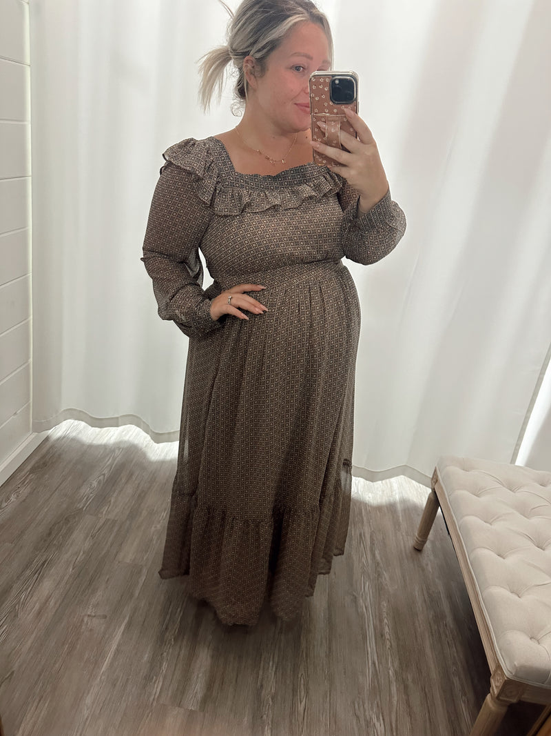 Leaves Are Falling Dress