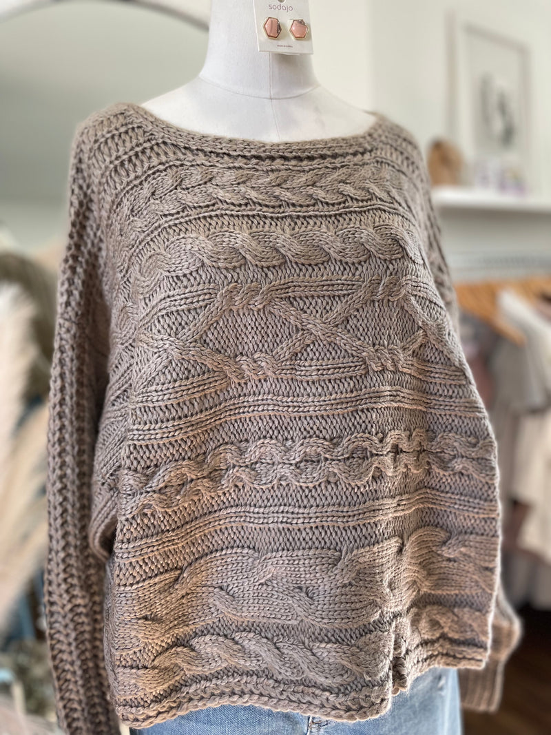 Boho Vibes Knit Sweater