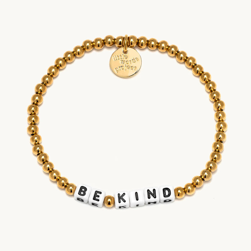 Be Kind-Gold Plated Little Words Project