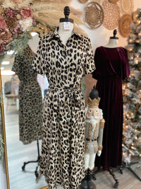 Stay Wild Leopard Dress