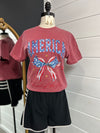 America Bow Tee