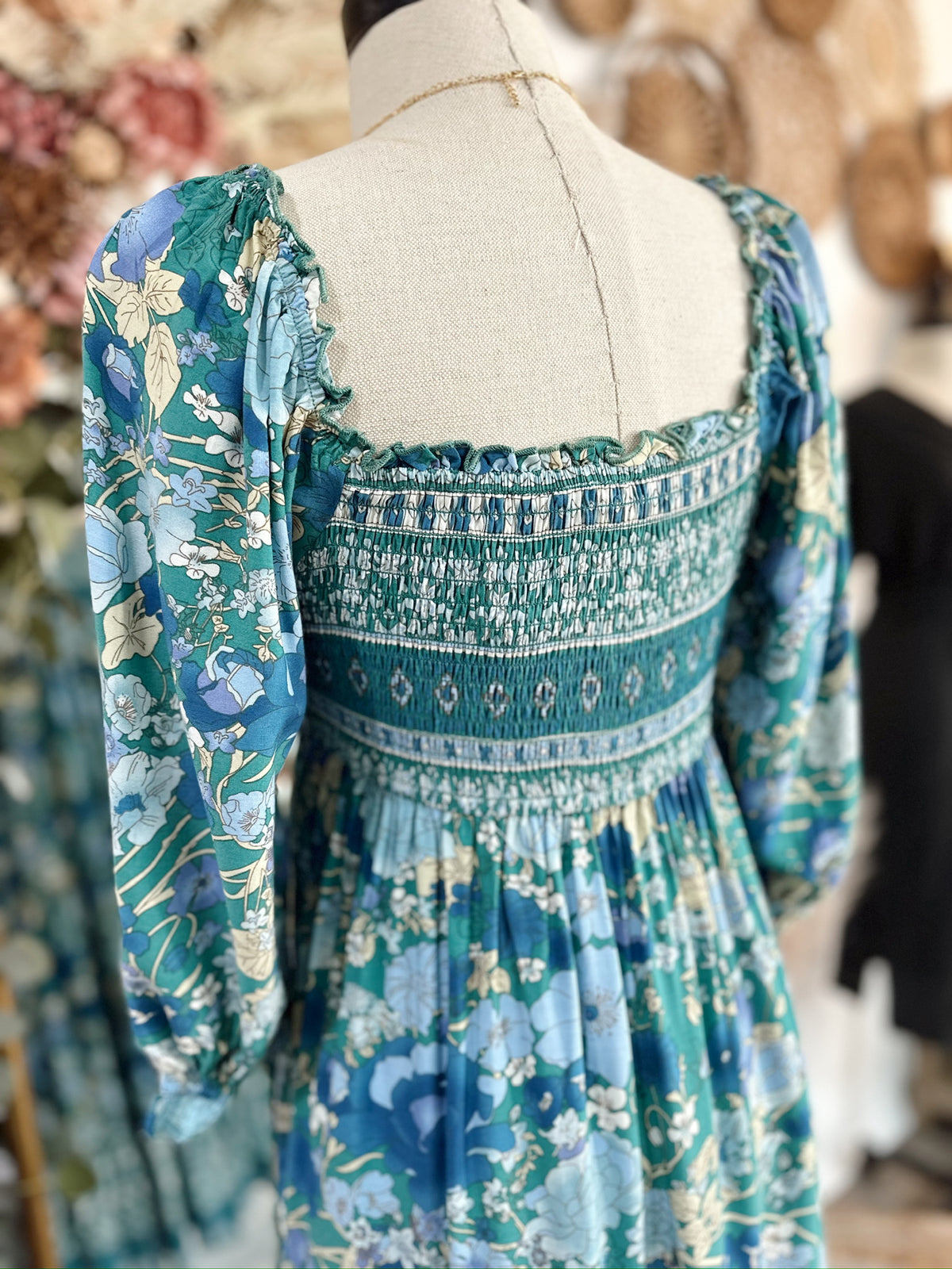 Garden Dream Printed Midi Dress