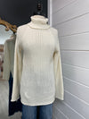 On Par Turtleneck Sweater-Cream