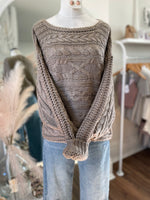 Boho Vibes Knit Sweater