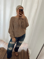 Got To Go Sweater-Mocha