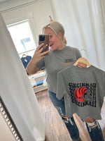 **PREORDER** Retro Cincinnati Cropped Tee