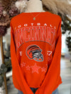 Cincinnati Stars Crewneck Sweatshirt-Burnt Orange