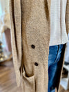 Carli Long Cardigan-Camel