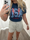 USA Lightning Bolt Tee