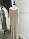 Bare Minimum Textured Jumpsuit
