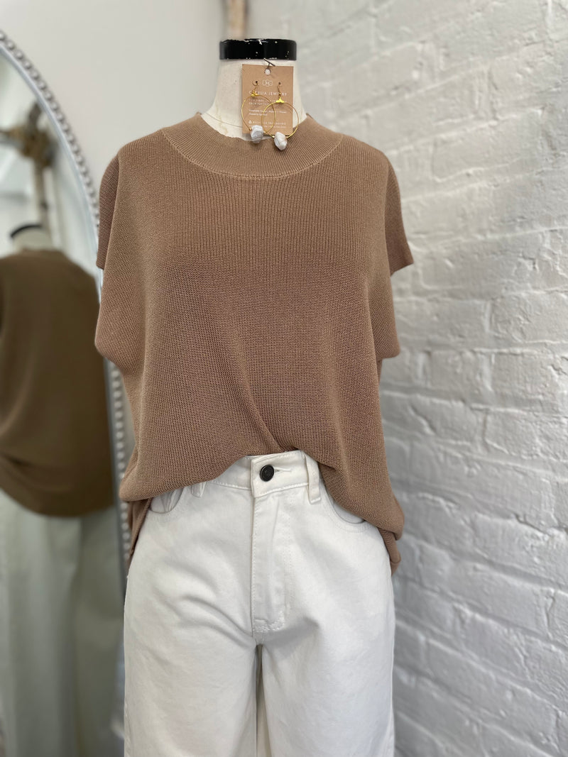 Hear Me Out Sweater Top- Coco