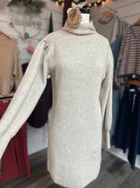 Ryanne Sweater Dress-Khaki