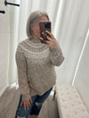 Flakey Snow Sweater