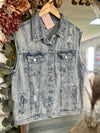 Daytona Oversized Denim Vest