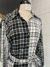 Fashion Forward Long Plaid Top/Dress