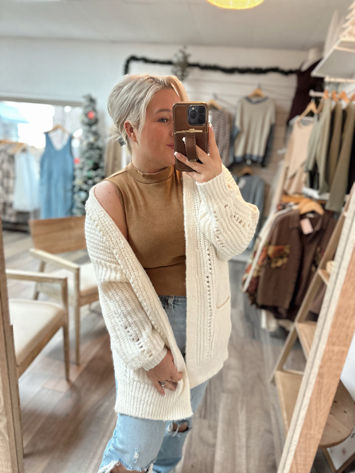 Lucky Day Bodysuit-Sugar Brown