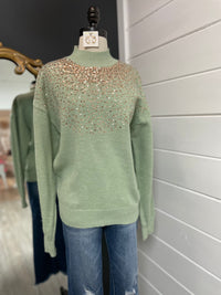 Rain Glitter On Me Sweater