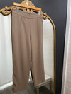Anytime, Anywhere Trousers-Mocha