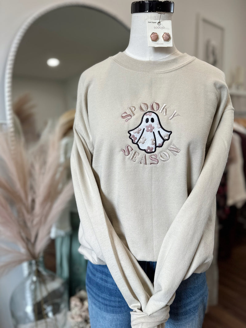 All Natural Vibe Daisy Ghost Sweatshirt