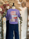 Violet Faithful Graphic Tee