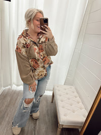 Floral Bliss Jacket-POL