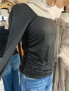 Good To Go Square Neck Top- Black