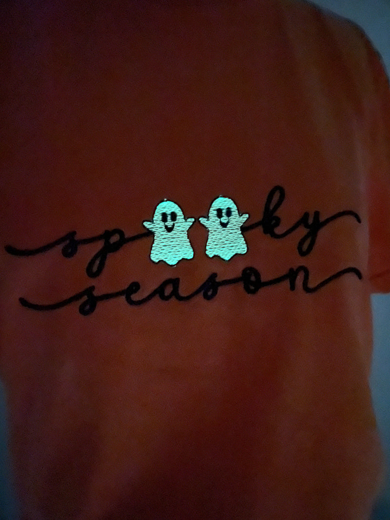 Spooky Season Embroidered Tee