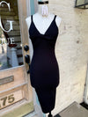 Don't Get It Twist Dress-Black