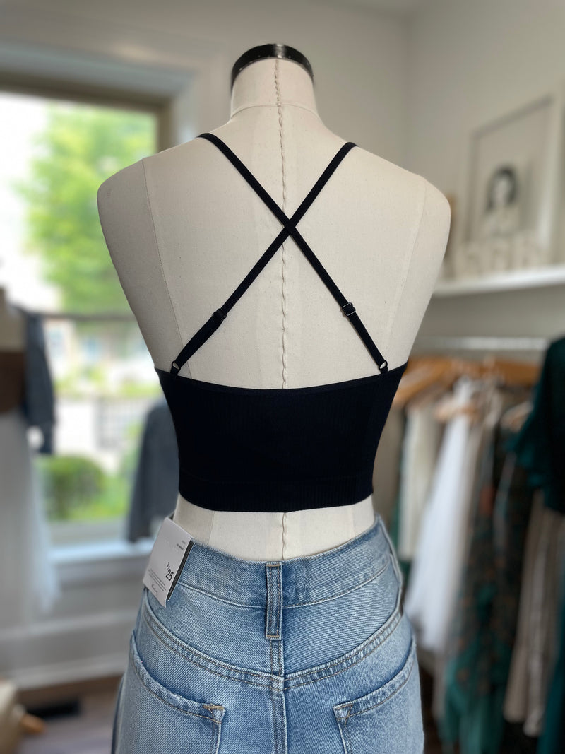 Leia Verstaile Bralette-Black
