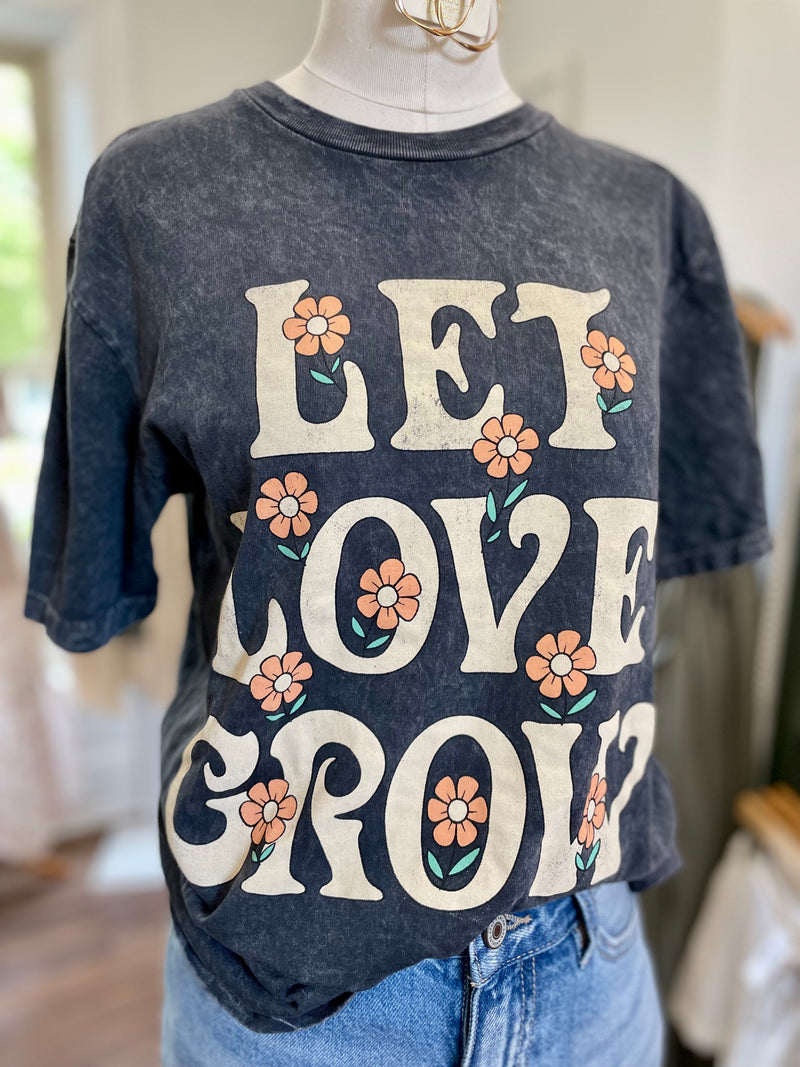 Let Love Grow Graphic Tee