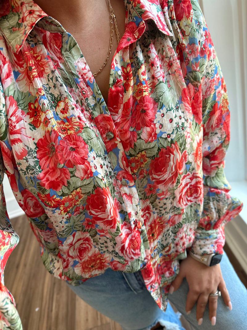 Tasmin Printed Blouse