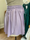 Love Ya Flowy Shorts-Lavendar
