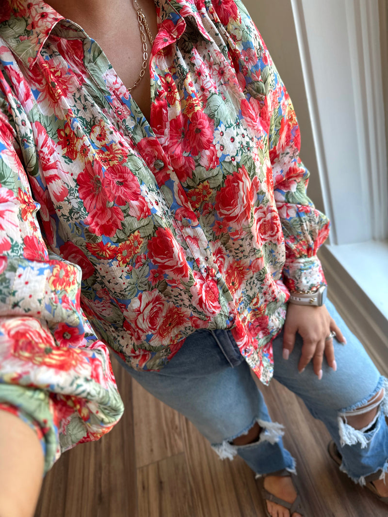 Tasmin Printed Blouse