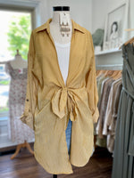 Tatiana Tie-Front Top