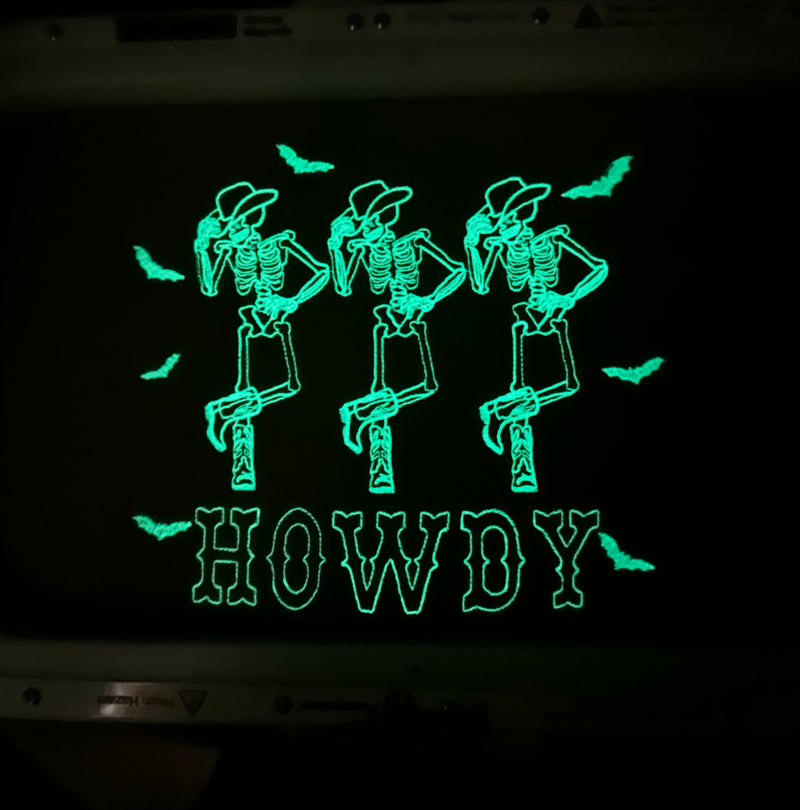 Dancing Cowboy Skeltons Crewneck