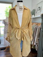 Tatiana Tie-Front Top