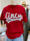 Cincy Glitter Applique Tee