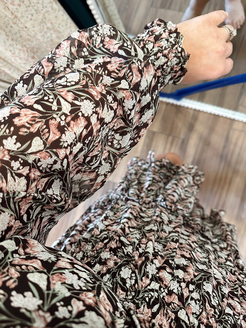 It's Fate Printed Dress