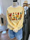 MAMA Field Of Sunflowers Applique Crewneck