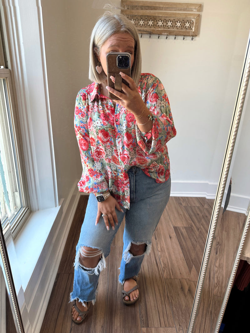 Tasmin Printed Blouse