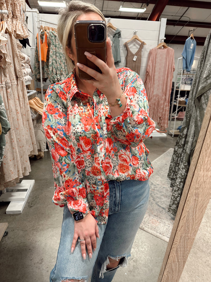 Tasmin Printed Blouse