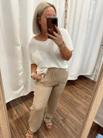 Carefree Days Knit Oversized Sweater-Off White