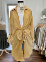 Tatiana Tie-Front Top