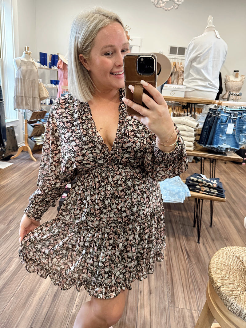 It's Fate Printed Dress