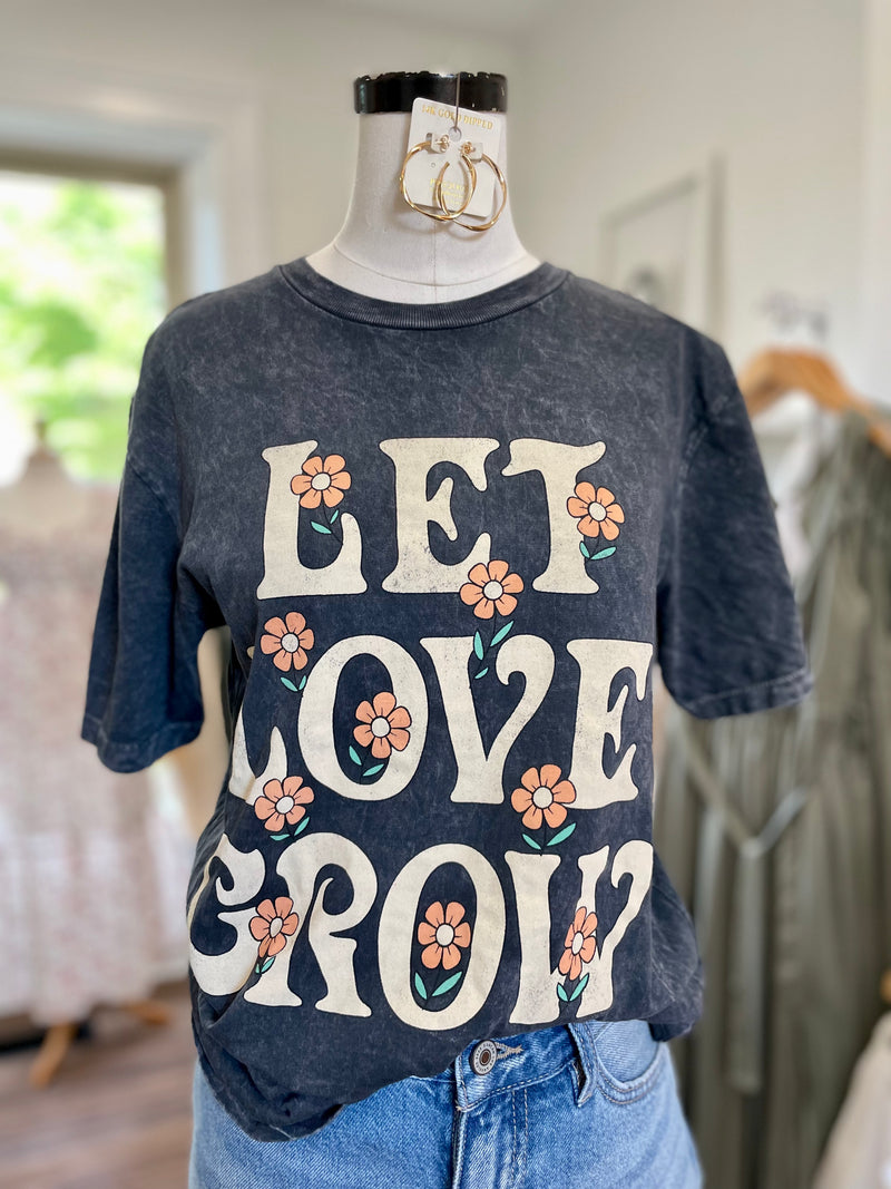 Let Love Grow Graphic Tee
